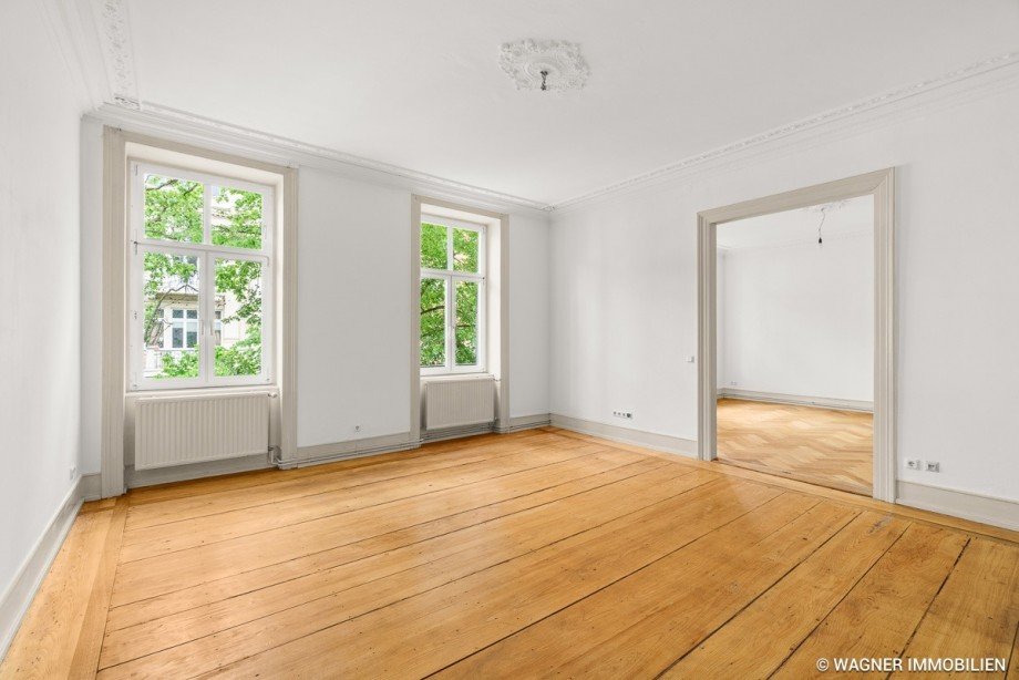 living area Etagenwohnung Wiesbaden