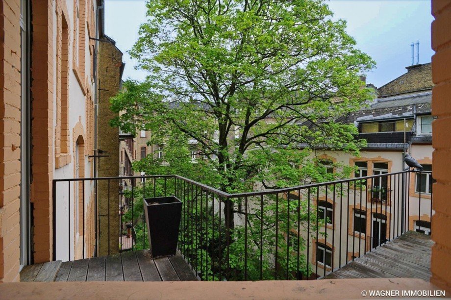 back balcony Etagenwohnung Wiesbaden