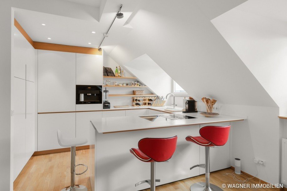 K�che mit EBK inklusive Etagenwohnung Wiesbaden