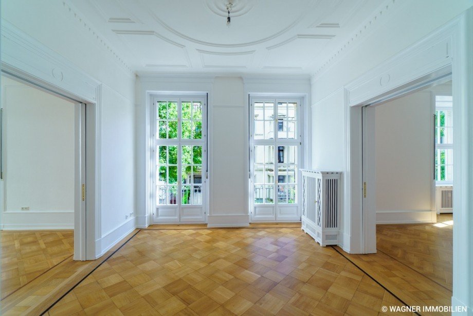 Wohn- und Essbereich Etagenwohnung Wiesbaden