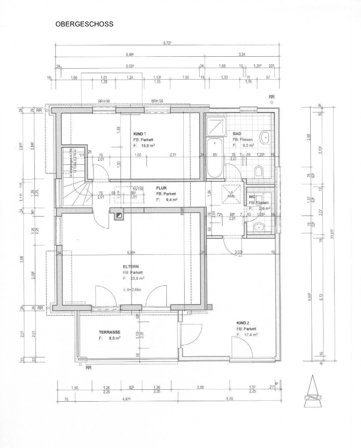 2nd floor Einfamilienhaus Wiesbaden