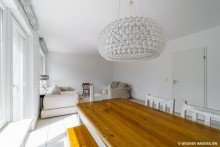 living and dining Townhouse with garden and garage in quiet but central location  | WAGNER IMMOBILIEN