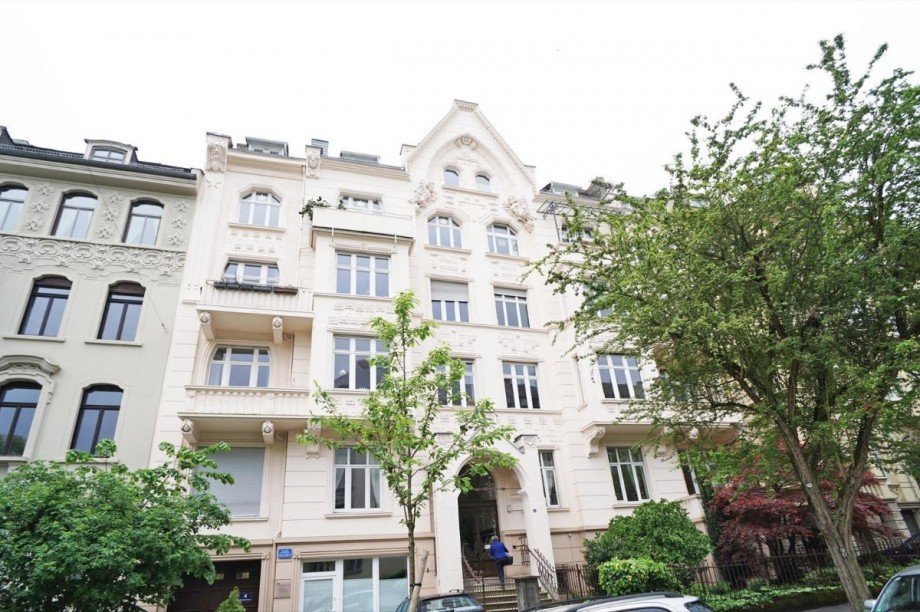 front view of the house Etagenwohnung Wiesbaden