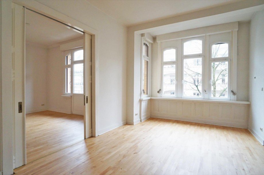 Wohn- und Essbereich Etagenwohnung Wiesbaden