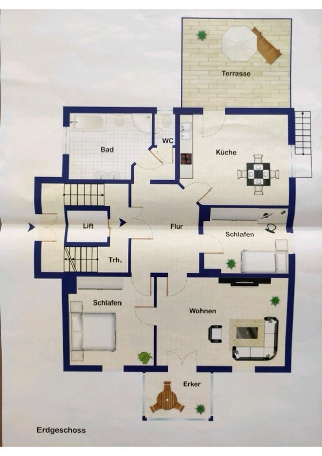 Grundriss Etagenwohnung Wiesbaden