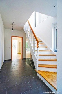 hallway and stairs Beautiful house with garden and garage in Sonnenberg | WAGNER IMMOBILIEN