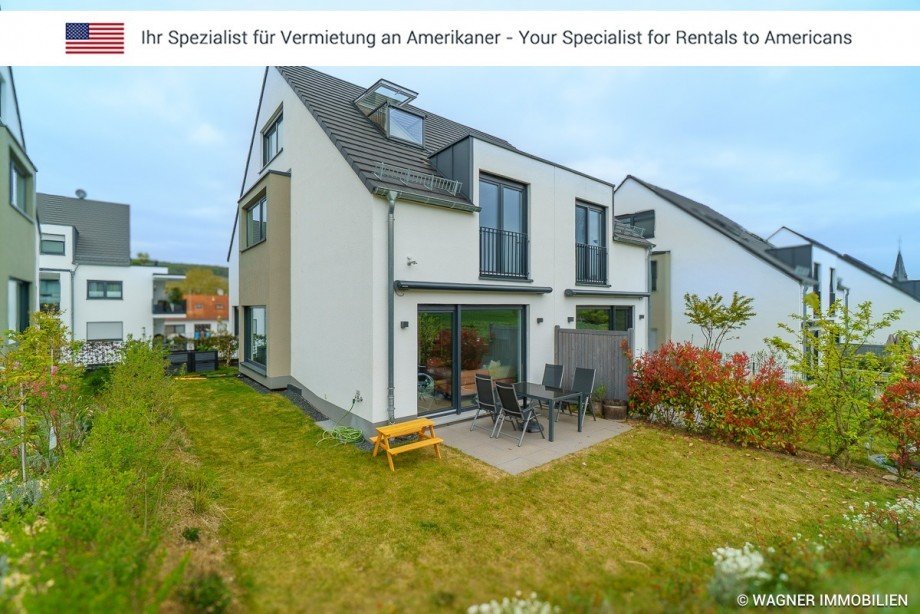 rear view Doppelhaushlfte Walluf