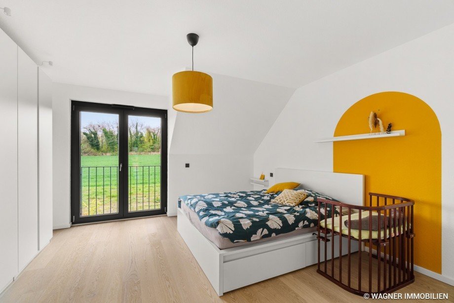 master bedroom Doppelhaush�lfte Walluf