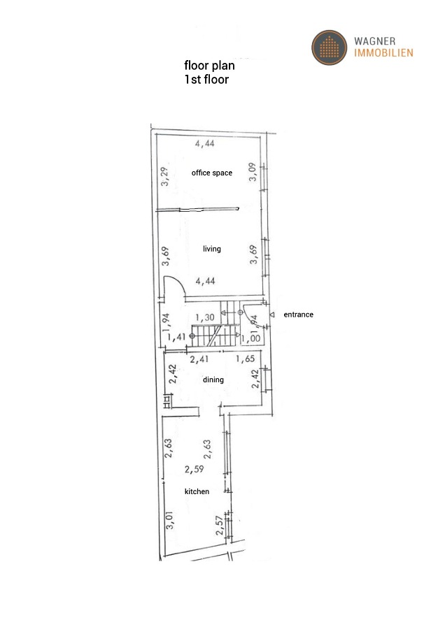 Grundrisse ZS2 1st foor Einfamilienhaus Wiesbaden