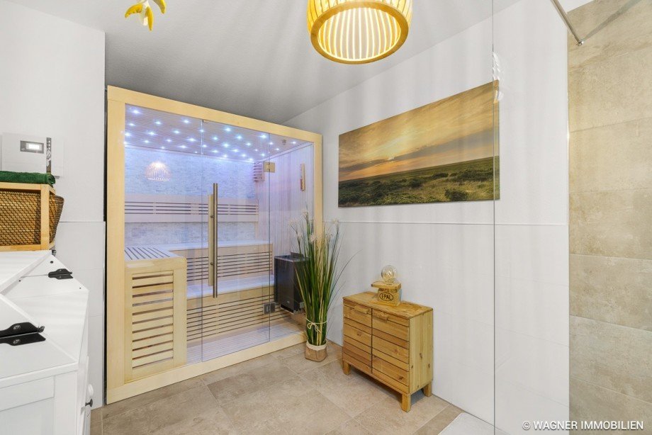 sauna Doppelhaush�lfte Walluf