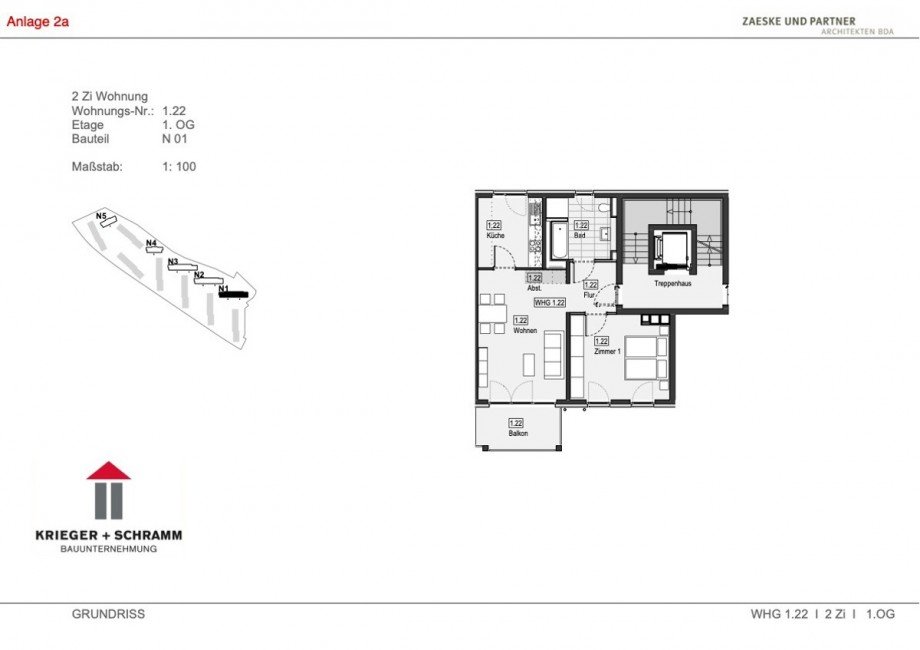 1.22 Anlage 2a_Grundriss Etagenwohnung Wiesbaden