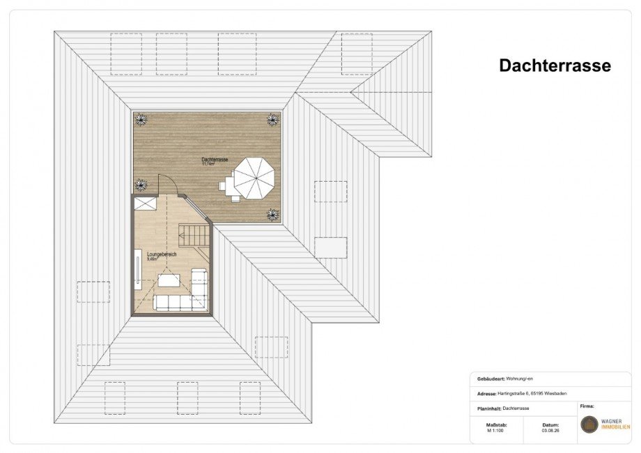 HS6_Grundriss_Dachterrasse Etagenwohnung Wiesbaden