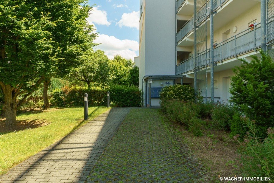Zugang zum Haus Etagenwohnung Wiesbaden