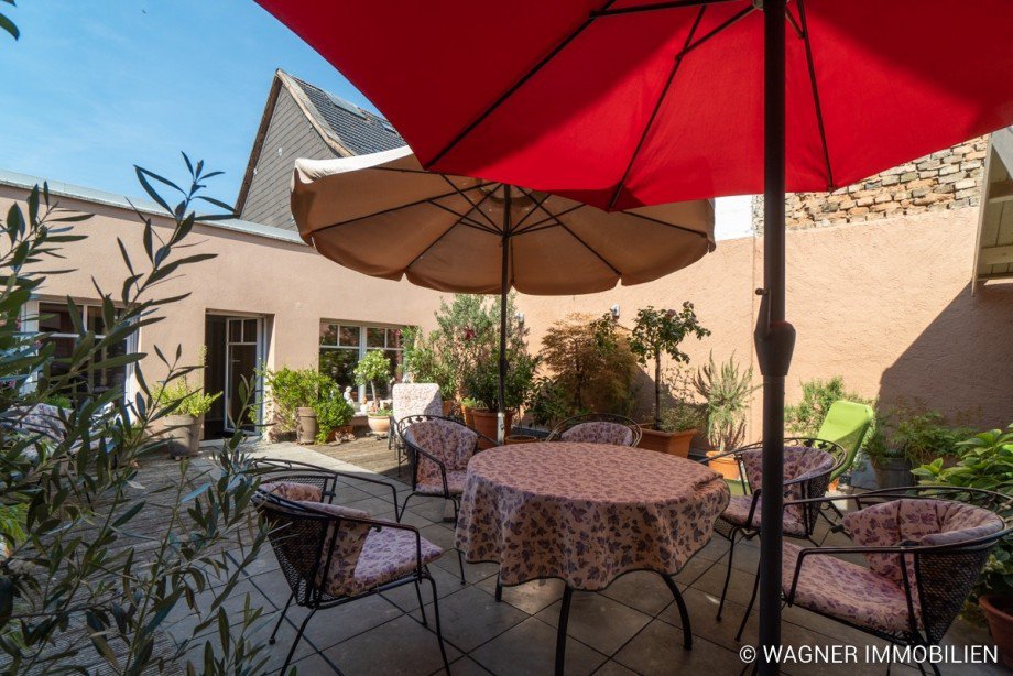 Dachterrasse Maisonettewohnung Bingen