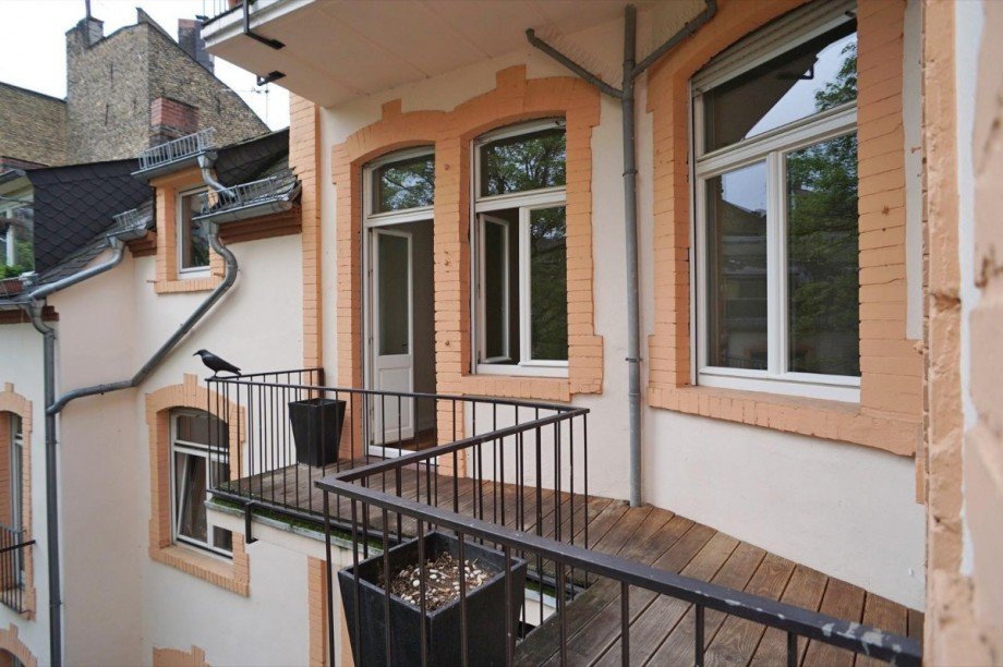 back balcony Etagenwohnung Wiesbaden