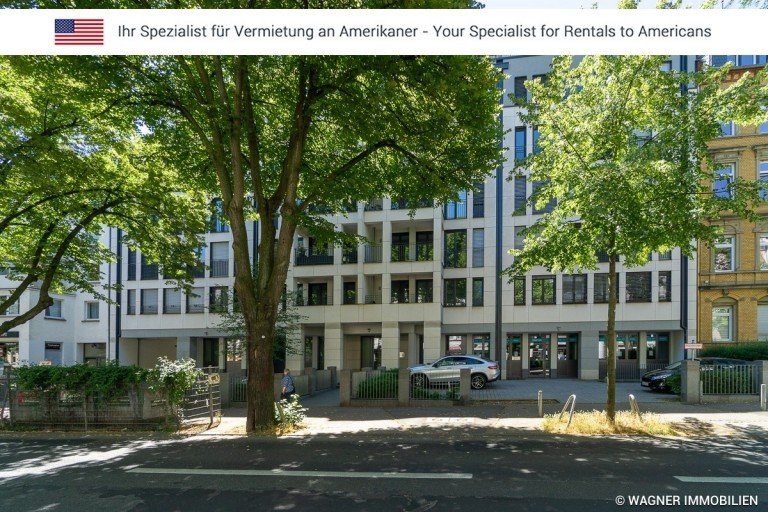 exterior view Wiesbaden Etagenwohnung Beautiful, modern apartment in city center | WAGNER IMMOBILIEN