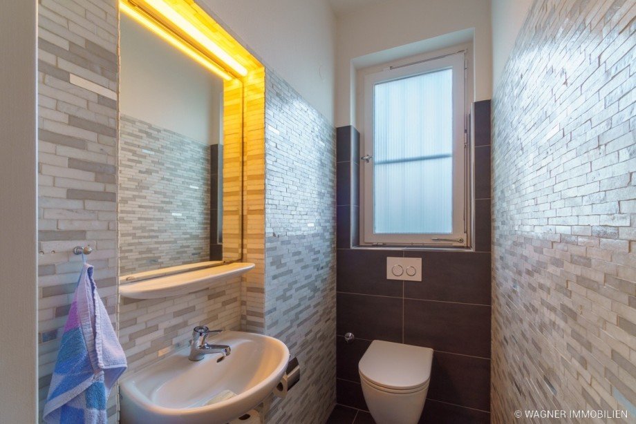 guest toilet Etagenwohnung Wiesbaden