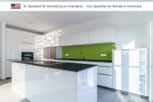 kitchen including built-in kitchen Luxurious Penthouse near Amelia-Earhart | WAGNER IMMOBILIEN