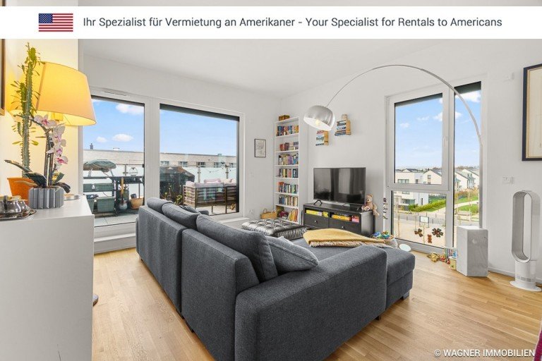 living Wiesbaden Etagenwohnung Top floor apartment with 2 parking spaces | WAGNER IMMOBILIEN