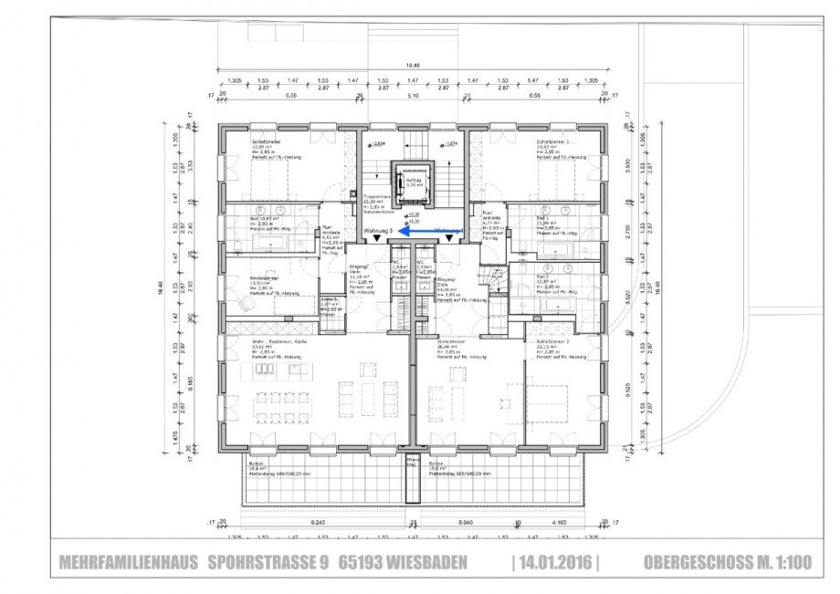 S 9-OG mit Ma�en Etagenwohnung Wiesbaden