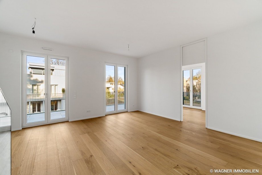 Wohnzimmer Penthousewohnung Wiesbaden