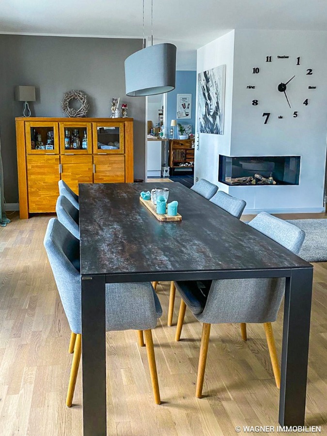 Kaminofen Maisonettewohnung Walluf