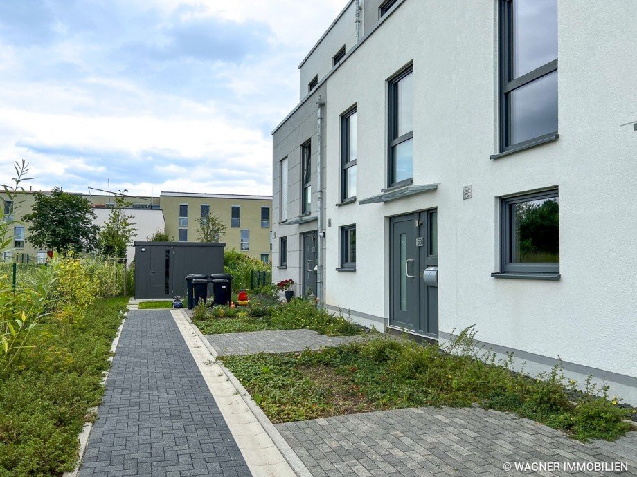 front view of the house Reihenmittelhaus Wiesbaden