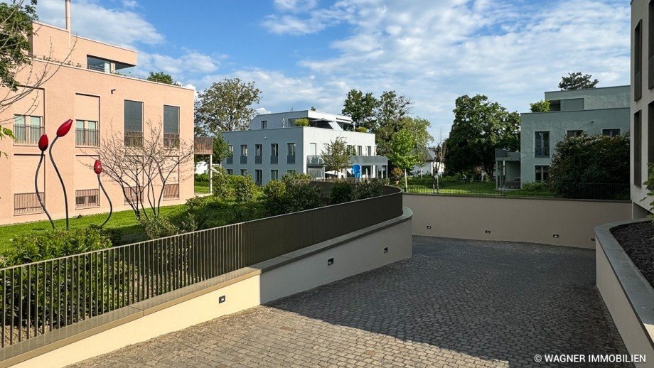 Tiefgarageneinfahrt Penthousewohnung Wiesbaden