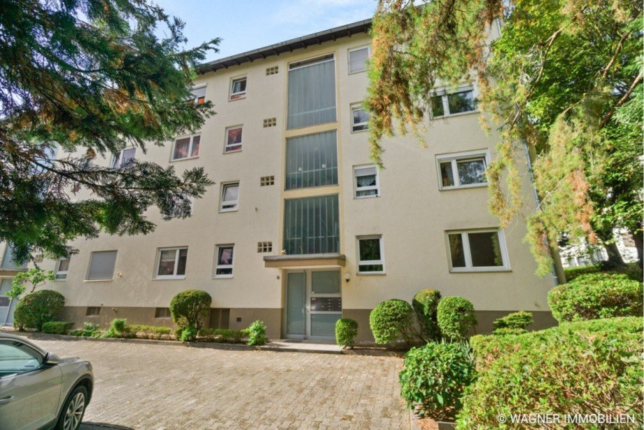 Hausansicht Erdgeschosswohnung Wiesbaden